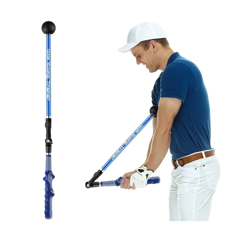 Adjustable Golf Swing Trainer Aid Stick Posture Arm Corrector Forearm Rotation